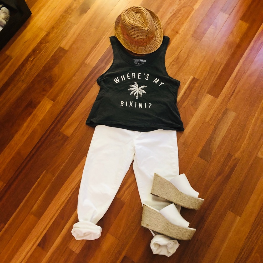 Where’s My Bikini? Tank sz XS